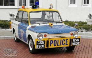 TV Film Movie Action Vehicle Scotland Police Car Hillman Imp Front OS