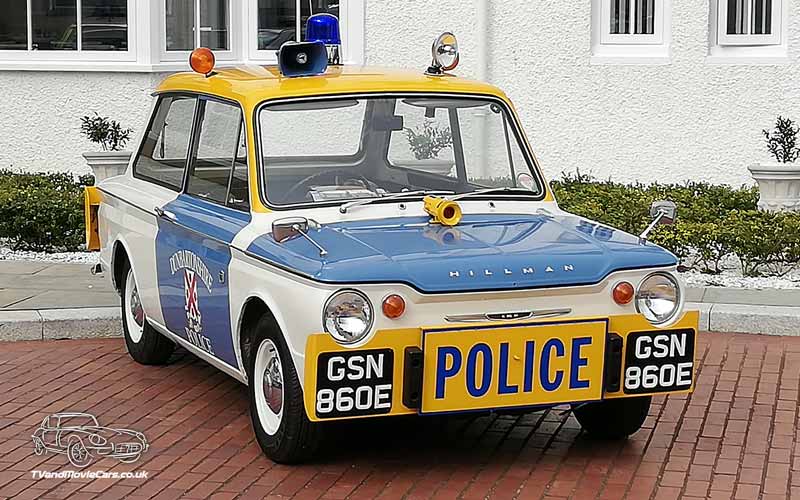TV Film Movie Action Vehicle Scotland Police Car Hillman Imp Front OS