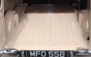 TV Film Movie Action Vehicle Scotland UK Cars Austin Mini Van Inner Rear