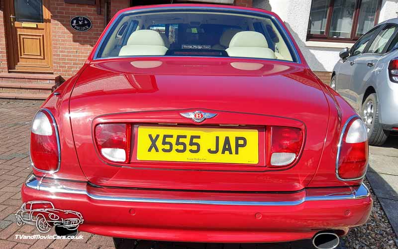 TV Film Movie Action Vehicle Scotland UK Cars Bentley Arnage Rear 800px