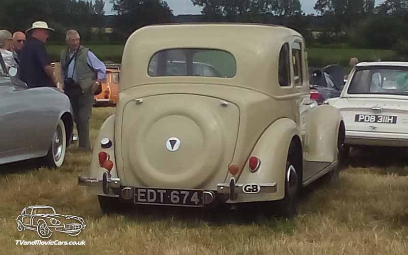 TV Film Movie Action Vehicle Scotland UK Cars Rover 12 1947 Rear 800px.jpg