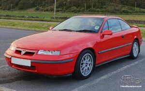 TV Film Movie Action Vehicle Scotland UK Cars Vauxhall Calibra SE9 V6 Front NS