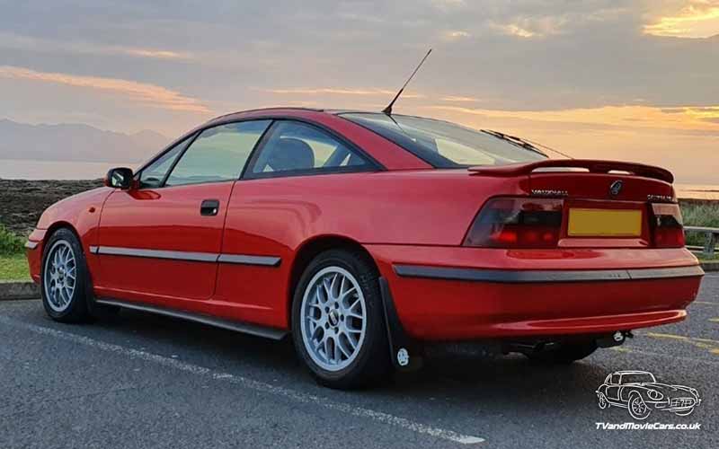 TV Film Movie Action Vehicle Scotland UK Cars Vauxhall Calibra SE9 V6 Rear NS