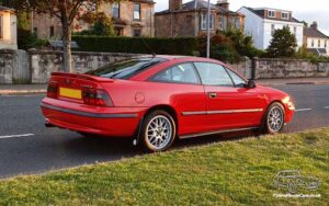 TV Film Movie Action Vehicle Scotland UK Cars Vauxhall Calibra SE9 V6 Rear OS 3