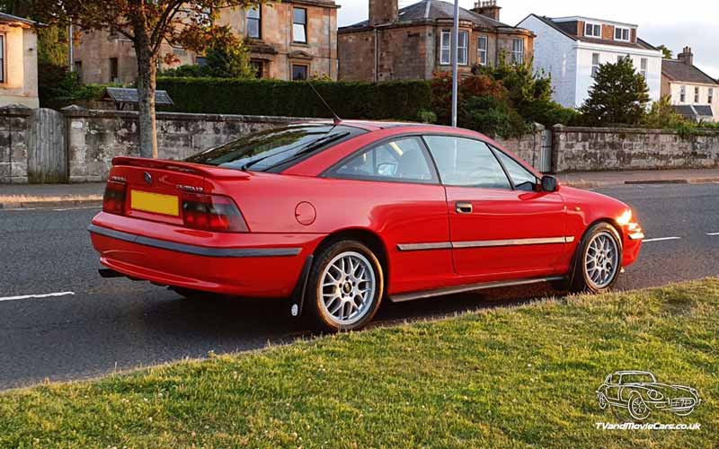 TV Film Movie Action Vehicle Scotland UK Cars Vauxhall Calibra SE9 V6 Rear OS 3
