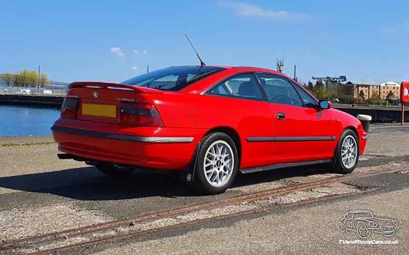 TV Film Movie Action Vehicle Scotland UK Cars Vauxhall Calibra SE9 V6 Rear OS Pier