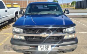 TV Film Movie Action Vehicle Scotland USA Cars Chevrolet Silverado Front