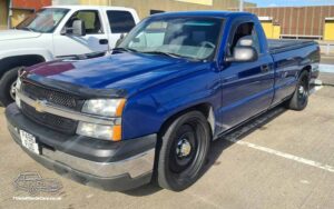 TV Film Movie Action Vehicle Scotland USA Cars Chevrolet Silverado Front OS