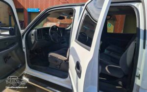 TV Film Movie Action Vehicle Scotland USA Cars GMC Sierra 2500HD Interior Back Front OS.jpg