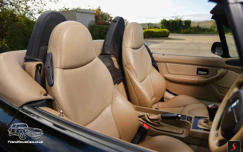 TV Film Movie Action Vehicle Scotland German Cars BMW Z3 2.8 L Interior 1