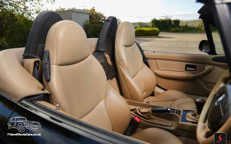 TV Film Movie Action Vehicle Scotland German Cars BMW Z3 2.8 L Interior 2