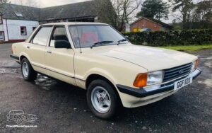 TV Film Movie Action Vehicle Scotland Uk Cars Ford Cortina MkV 1.6L (1982) Front OS