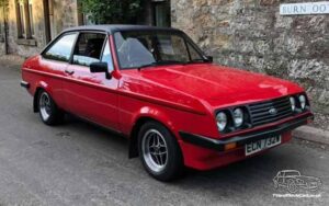 TV Film Movie Action Vehicle Scotland Uk Cars Ford Escort RS2000 (1980) Front OS