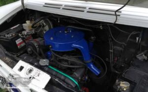 TV Film Movie Action Vehicle Scotland UK Cars Ford Transit Mk1 Ambulance Engine