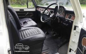 TV Film Movie Action Vehicle Scotland UK Cars Ford Transit Mk1 Ambulance Interior Front Dashboard