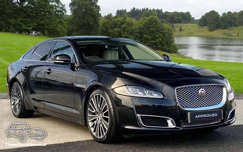 TV Film Movie Action Vehicle Scotland UK Cars Jaguar XJL Front OS 2