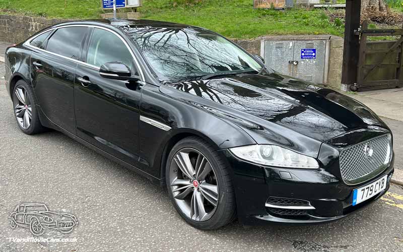 TV Film Movie Action Vehicle Scotland UK Cars Jaguar XJL Front OS