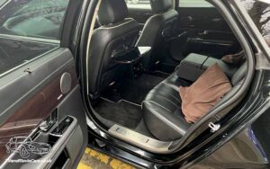 TV Film Movie Action Vehicle Scotland UK Cars Jaguar XJL Rear Interior