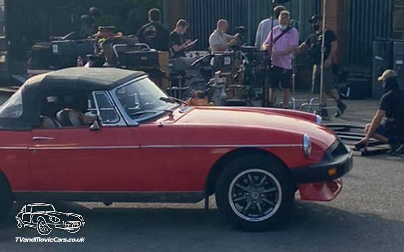 TV Film Movie Action Vehicle Scotland UK Cars MGB Roadster On Location