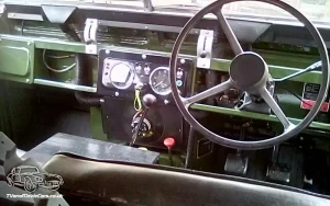 TV Film Movie Action Vehicle Scotland UK Cars Land Rover Series 2a Internal Dashboard