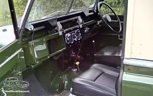 TV Film Movie Action Vehicle Scotland UK Cars Land Rover Series 2a Internal Front NS