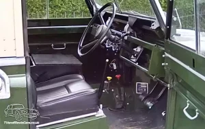 TV FilmTV Film Movie Action Vehicle Scotland UK Cars Land Rover Series 2a Internal Front OS Movie Action Vehicle Scotland UK Cars LandRover Series 2a Internal Front OS