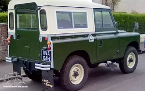 TV Film Movie Action Vehicle Scotland UK Cars Land Rover Series 2a Rear OS