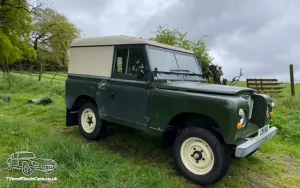 TV Film Movie Action Vehicle Scotland UK Cars LandRover Series 3 OS Front