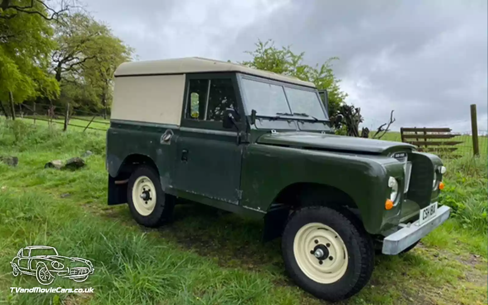 TV Film Movie Action Vehicle Scotland UK Cars LandRover Series 3 OS Front
