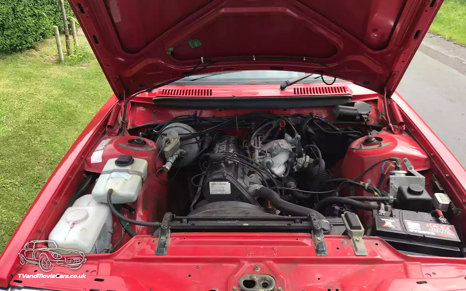 TV Film Movie Action Vehicle Scotland UK Cars Volvo 240GL Engine