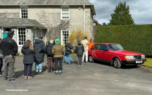 TV Film Movie Action Vehicle Scotland UK Cars Volvo 240GL - OS Front PhotoShoot