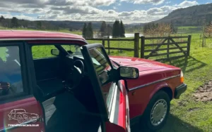 TV Film Movie Action Vehicle Scotland UK Cars Volvo 240GL - OS Open Door CU