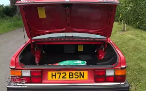 TV Film Movie Action Vehicle Scotland UK Cars Volvo 240GL Rear Boot