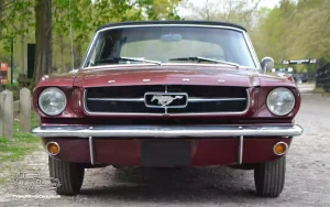 TV Film Movie Action Vehicle Scotland USA Cars Mustang Convertible 1965 - Front