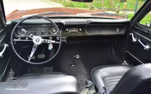 TV Film Movie Action Vehicle Scotland USA Cars Mustang Convertible 1965 - Interior Front