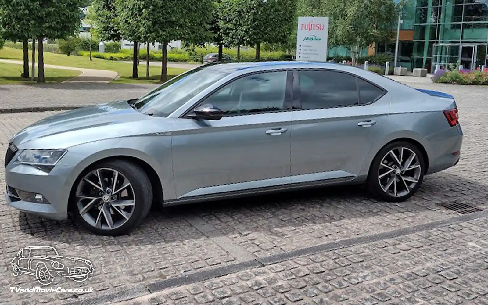 TV Film Movie Action Vehicle Scotland Czechoslovakia Cars Skoda Superb Sportline 2018 NS