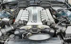 TV Film Movie Action Vehicle Scotland German Cars BMW 7 Series E38 750IL 1997 Engine