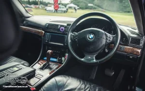 TV Film Movie Action Vehicle Scotland German Cars BMW 7 Series E38 750IL 1997 Interior Dashboard 2