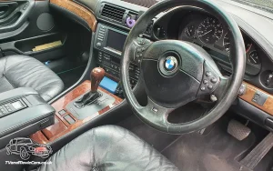 TV Film Movie Action Vehicle Scotland German Cars BMW 7 Series E38 750IL 1997 Interior Dashboard