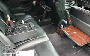 TV Film Movie Action Vehicle Scotland German Cars BMW 7 Series E38 750IL 1997 Interior Rear 2