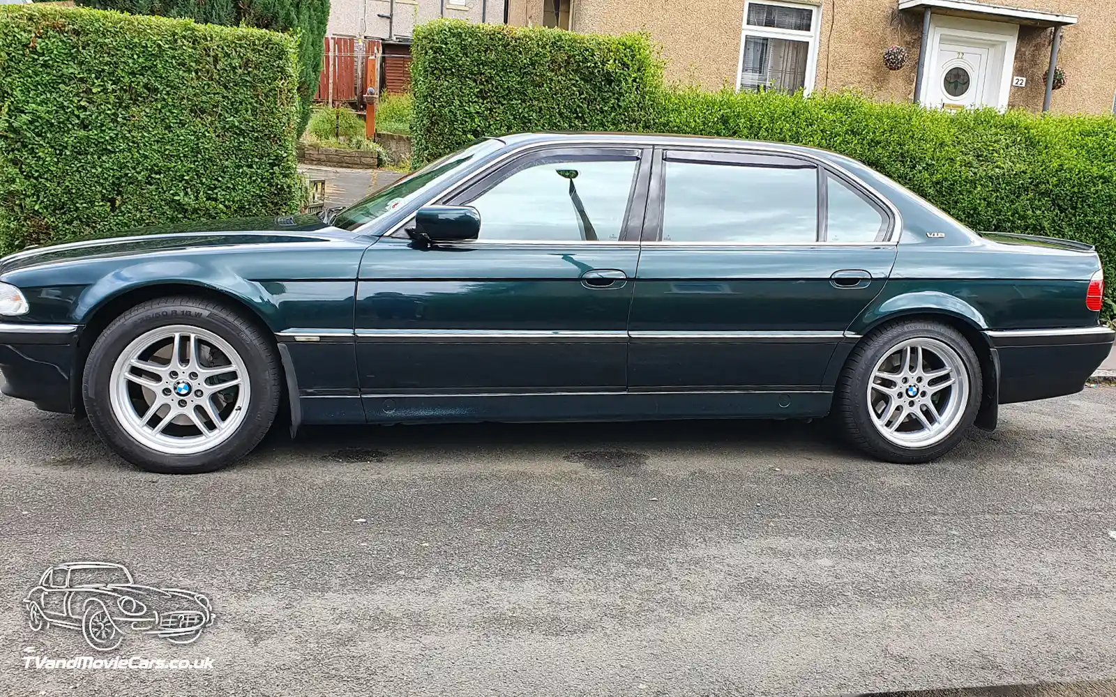 TV Film Movie Action Vehicle Scotland German Cars BMW 7 Series E38 750IL 1997 NS