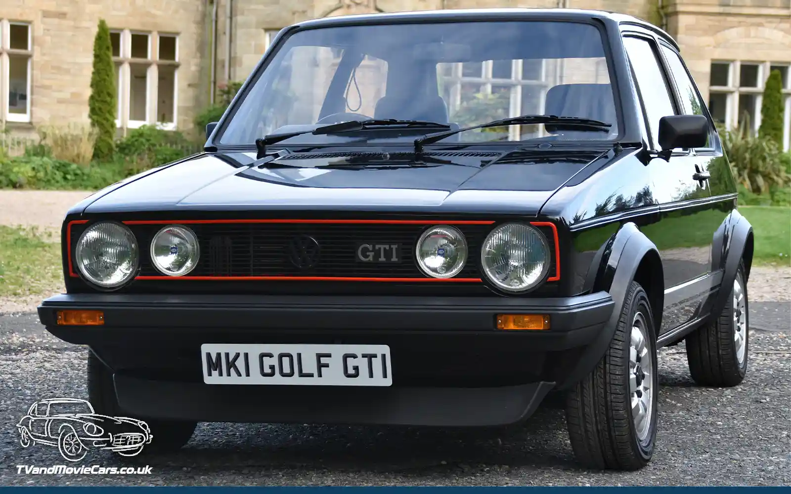 TV Film Movie Action Vehicle Scotland German Cars VW Golf GTI 1983 Front 3