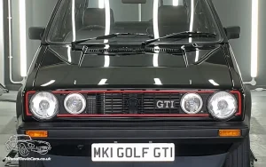 TV Film Movie Action Vehicle Scotland German Cars VW Golf GTI 1983 Front CU