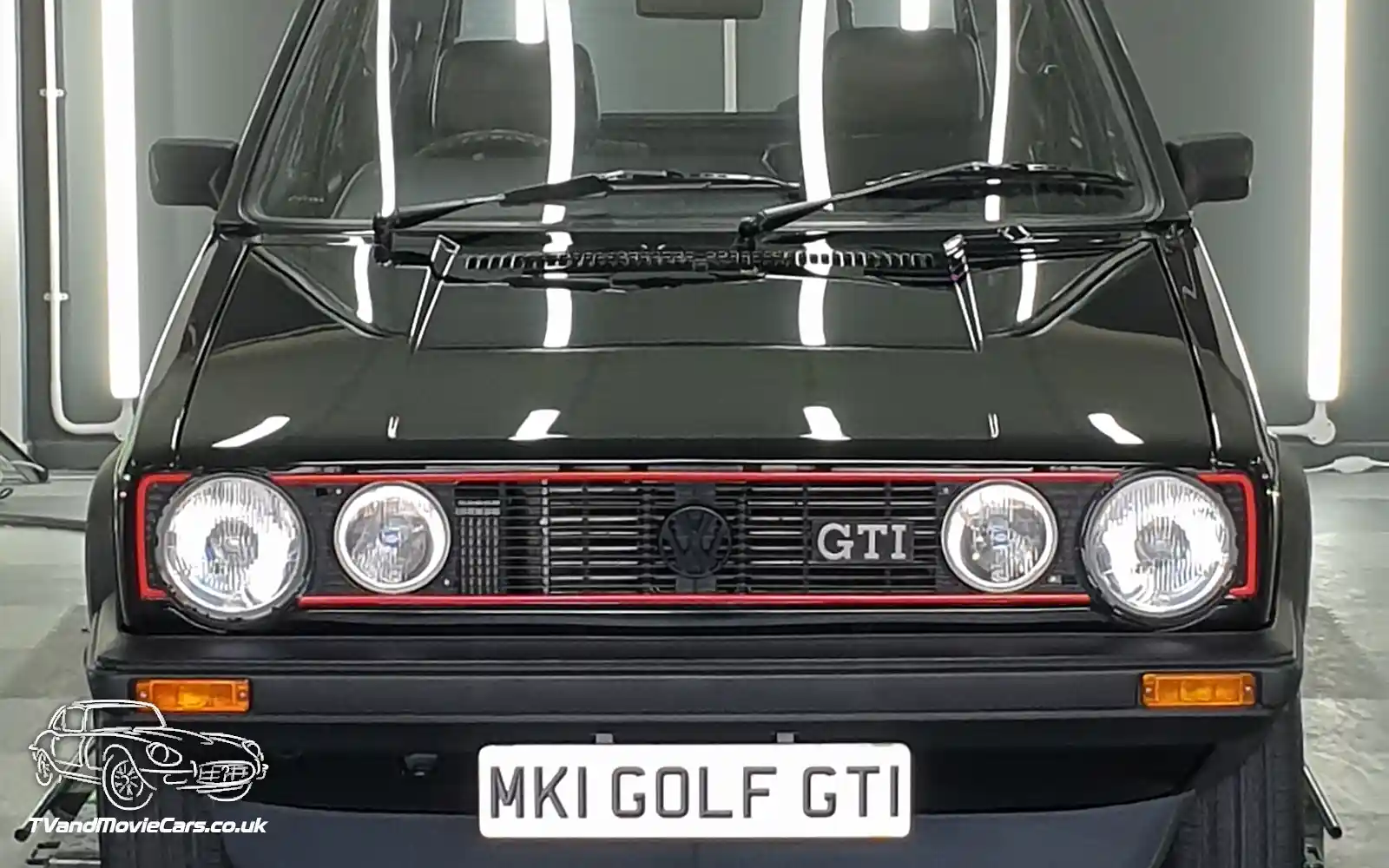 TV Film Movie Action Vehicle Scotland German Cars VW Golf GTI 1983 Front CU