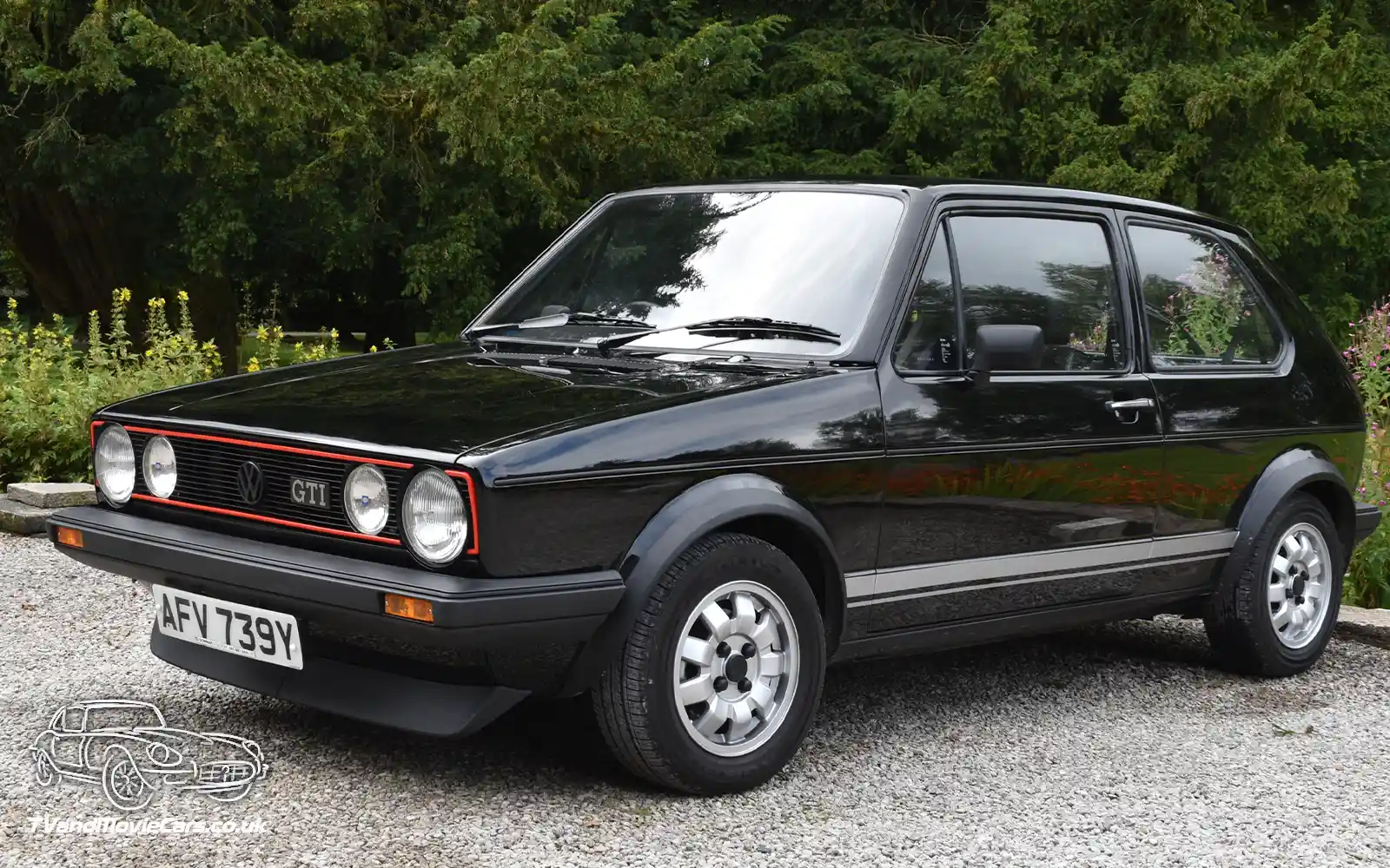 TV Film Movie Action Vehicle Scotland German Cars VW Golf GTI 1983 Front NS