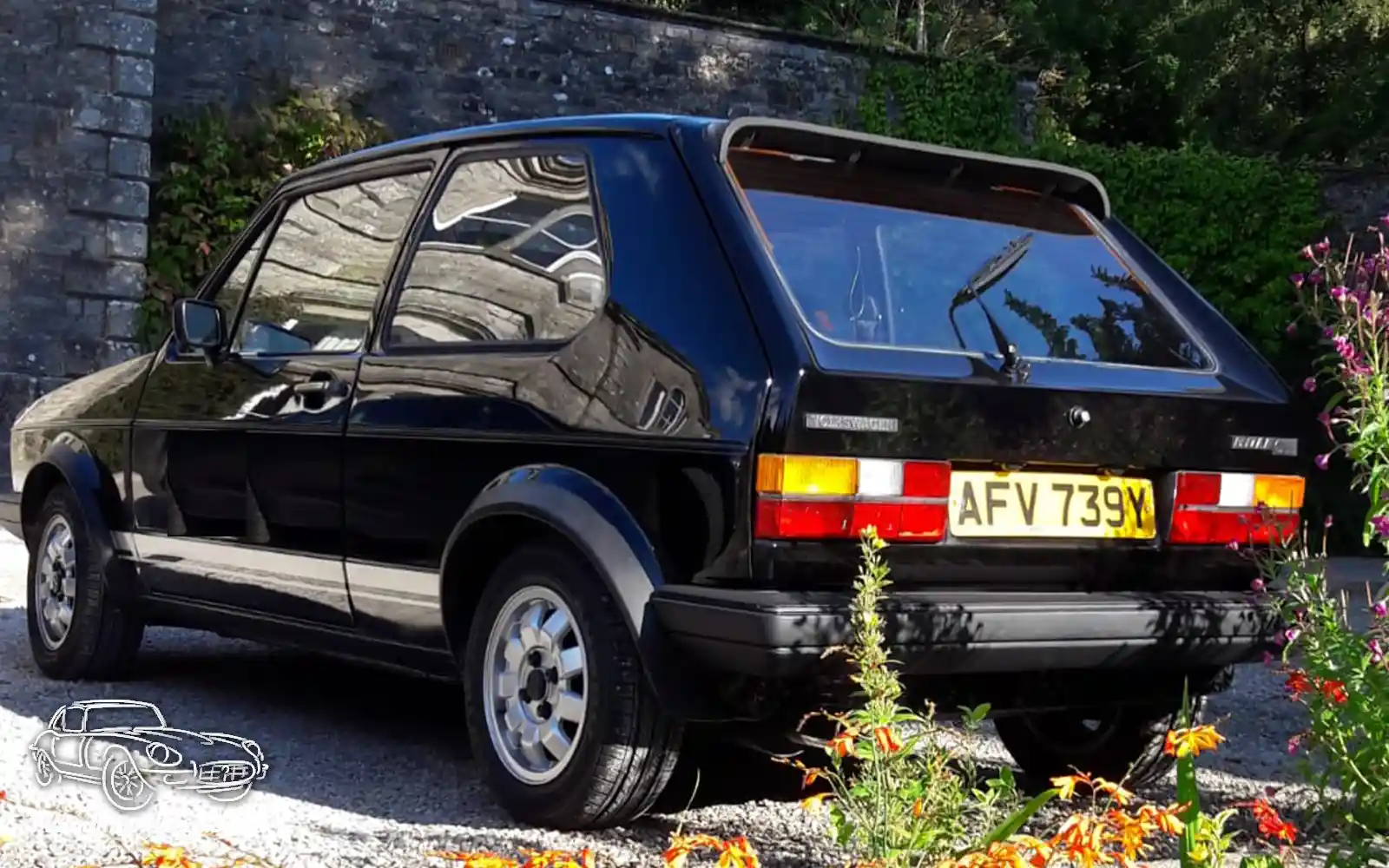 TV Film Movie Action Vehicle Scotland German Cars VW Golf GTI 1983 Rear NS