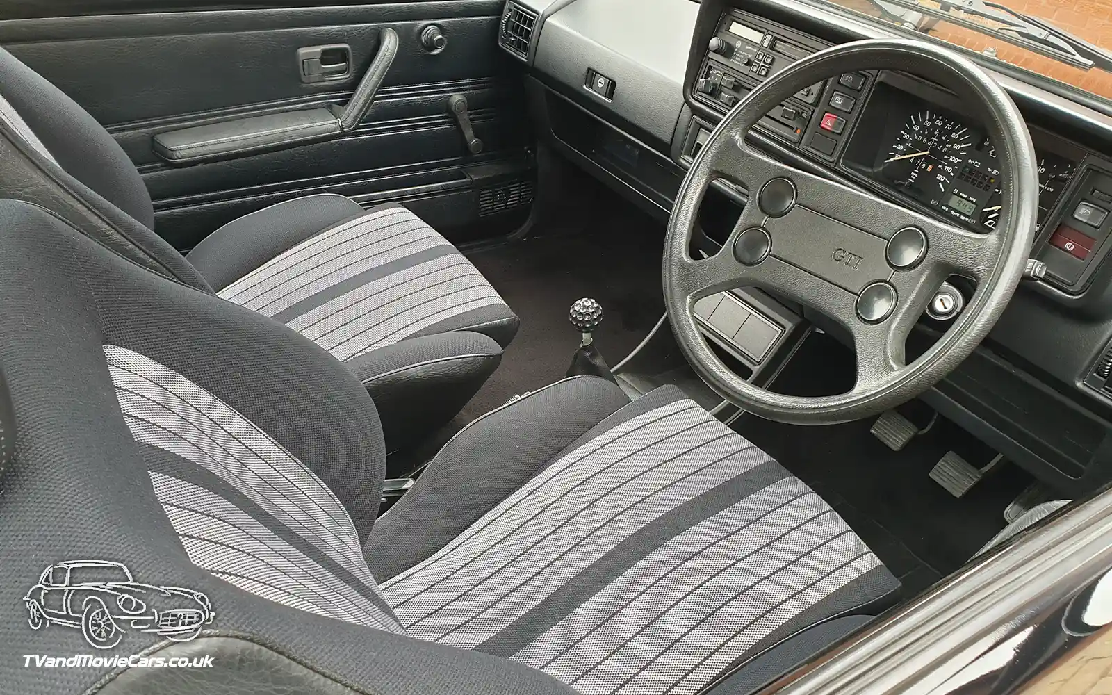 TV Film Movie Action Vehicle Scotland German Cars VW Golf GTI Interior Front