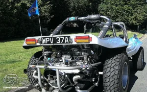 TV Film Movie Action Vehicle Scotland German Cars Volkswagen VW Beach Buggy 1955 Rear OS
