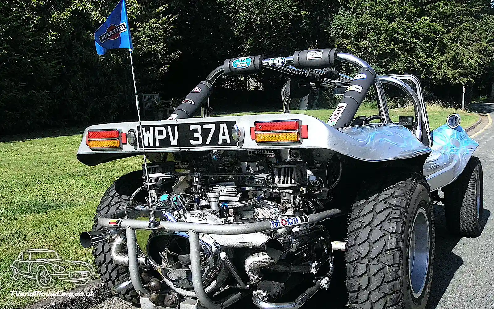 TV Film Movie Action Vehicle Scotland German Cars Volkswagen VW Beach Buggy 1955 Rear OS