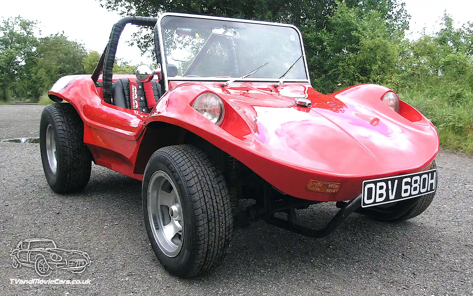 TV Film Movie Action Vehicle Scotland German Cars Volkswagen VW Beach Buggy 1970 Front OS